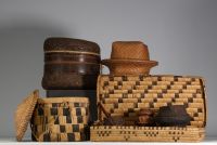 Collection of over 200 Central African baskets from the 19th and 20th centuries - Collection of Mr Christian Borzykowski.