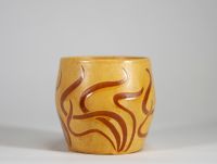 Herman A. Kahler (1865-1940)   Vase en céramique, Art Nouveau danois, circa 1905.