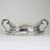 Grande jardinière en argent massif et cristal – Allemagne, début XXe siècle Orfèvre WTB – Poinçon 800 avec couronne