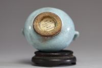 Chine - Vase miniature en céramique 