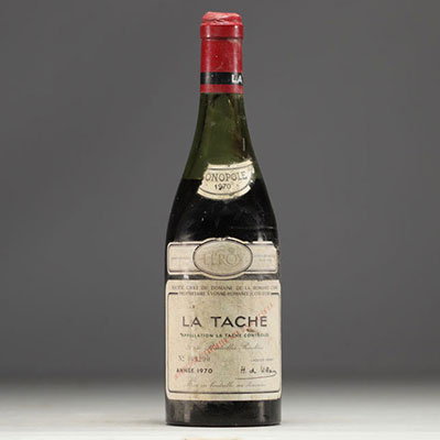 La Tâche Gand Cru Domaine de la Romanée-Conti 1970 Bourgogne.