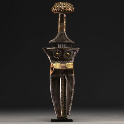 Rare Lian Tomba knife - Rep. Dem. Congo