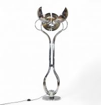 Lampadaire design par Adalberto Dal Lago - Éditeur : Reggiani 1970