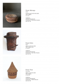 Collection of over 200 Central African baskets from the 19th and 20th centuries - Collection of Mr Christian Borzykowski.