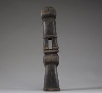 Afrique RDC - Figure du Bwami Lega / Warega en bois sculpté, Congo RDC.