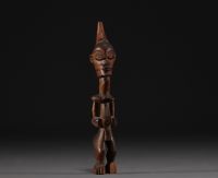 DRC - Bena Lulua statuette, finely carved.