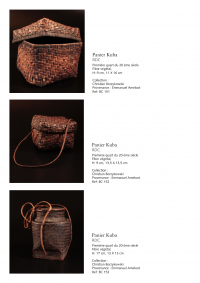 Collection of over 200 Central African baskets from the 19th and 20th centuries - Collection of Mr Christian Borzykowski.