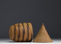Collection of over 200 Central African baskets from the 19th and 20th centuries - Collection of Mr Christian Borzykowski.