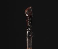 Anthropomorphic spatula - Chokwé- Lwena - Angola/Dem.Rep.Congo