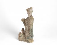 Saint Nicolas en pierre calcaire, France, fin XVe - début XVIe siècle