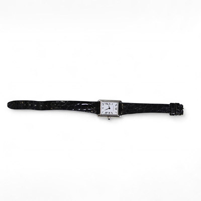 JAEGER-LECOULTRE – Montre bracelet à boîtier rectangulaire