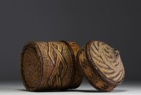 Collection of over 200 Central African baskets from the 19th and 20th centuries - Collection of Mr Christian Borzykowski.