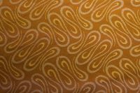 Large lined hanging, totally abstract Belgian Art Nouveau work, circa 1900.