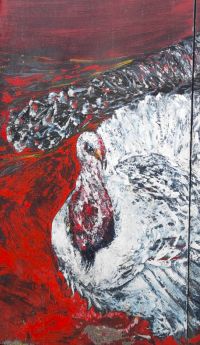 Edmond DUBRUNFAUT (1920-2007) - Grand triptyque émaillé sur acier (Œuvre unique)
