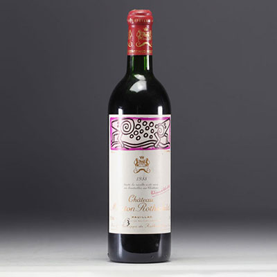 Château Mouton Rothschild, Pauillac, 1988.