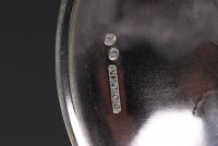 W. A. BOLIN - Moscow, 1891 - Sumptuous carafe in cut crystal and solid silver decorated with vines in relief, stamped Bolin, hallmarks KL and 84 zolotnik.