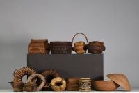 Collection of over 200 Central African baskets from the 19th and 20th centuries - Collection of Mr Christian Borzykowski.