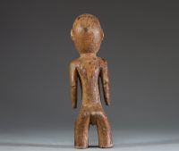 Afrique RDC - Statuette Ngbaka en bois sculpté, Congo RDC, début XXème.