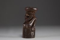Papouasie Nouvelle Guinée - Mortier à bétel en bois sculpté, embouchure du fleuve Sépik.