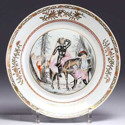 Assiette en porcelaine de chine 