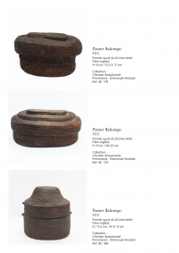 Collection of over 200 Central African baskets from the 19th and 20th centuries - Collection of Mr Christian Borzykowski.