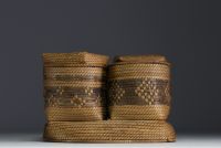 Collection of over 200 Central African baskets from the 19th and 20th centuries - Collection of Mr Christian Borzykowski.