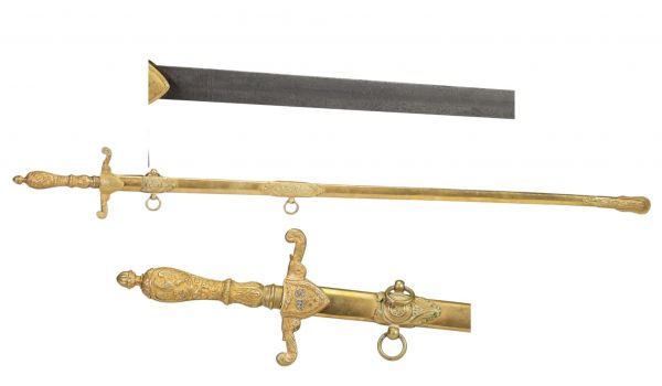 Épée de cérémonie américaine de 