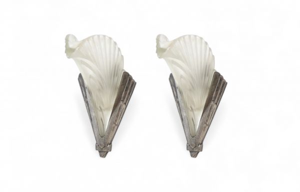 Paire d'appliques art deco 1930