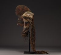 Masque de danse Kifwebe (Songye) Bois, pigments naturels, RDC XXème