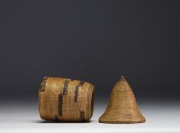 Collection of over 200 Central African baskets from the 19th and 20th centuries - Collection of Mr Christian Borzykowski.