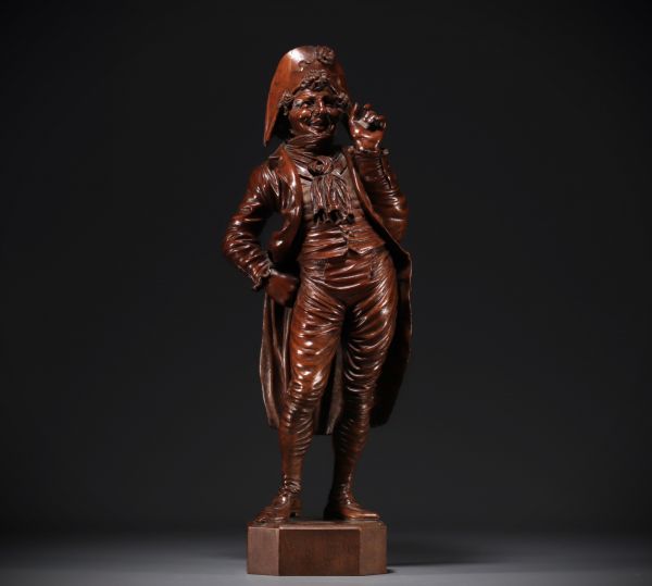 Sculpture représentant un 
