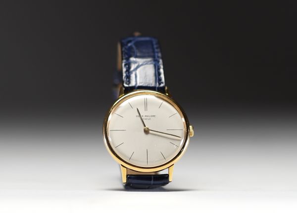 Patek Philippe - Calatrava - Gentlemen's watch, mechanical movement, 18k gold case, 1965.