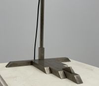 Marcel BREUER (1902-1981) Bauhaus Desk lamp in patinated nickel-plated brass. 1925