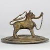Lampe à huile zoomorphe Nuremberg, XVIe siècle (élément postérieur)