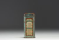 Henri PRIVAT-LIVEMONT (1861-1936) Cacao De Beukelaer, lithographed box, Antwerp, circa 1900.