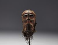 Africa DRC - Songye Kifwebe miniature mask.