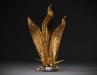 Paul MOERENHOUT - Pair of brass 