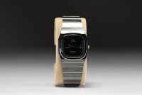 Omega - Seamaster Ceramic Black Tulip, men's watch, ceramic case and bracelet, Quartz movement, circa 1981.