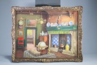 Louis Joseph RECKELBUS (1864-1958)- ‘The painter's interior’ Gouache on paper, circa 1900.