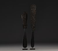 2 Lime spatula - Massim - Papua New Guinea