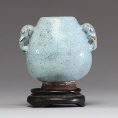 Chine - Vase miniature en céramique 