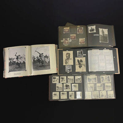 4 Photo albums of travel to Belgian Congo Rep. Dem. Congo