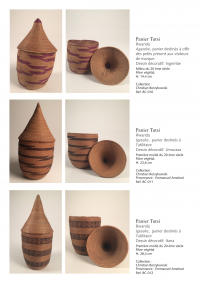 Collection of over 200 Central African baskets from the 19th and 20th centuries - Collection of Mr Christian Borzykowski.