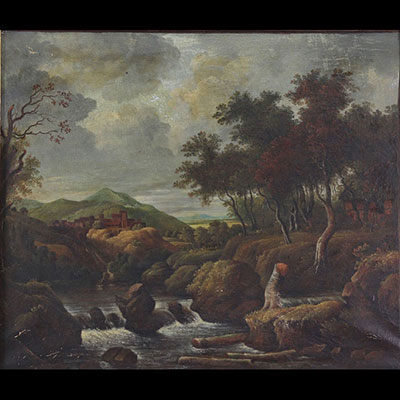 Huile sur toile 