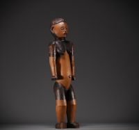 Grande statue Mbanza ou Ngbaka  collectée vers 1900 - Rep.Dem.Congo