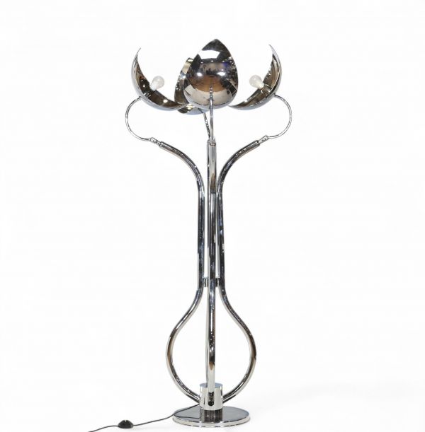 Lampadaire design par Adalberto Dal Lago - Éditeur : Reggiani 1970