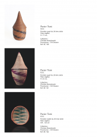 Collection of over 200 Central African baskets from the 19th and 20th centuries - Collection of Mr Christian Borzykowski.