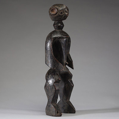 Afrique - Statue Mumuyé « Lagalagana » en bois sculpté, Nigéria.