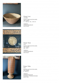 Collection of over 200 Central African baskets from the 19th and 20th centuries - Collection of Mr Christian Borzykowski.