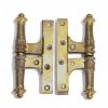 Victor Horta (attribué à), deux charnières – Signées Maison Dandoy Belgique, circa 1895–1905 Bronze ciselé, signatures en creux.